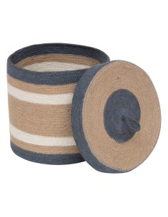 Lot De 3 Paniers En Jute Ronds Océane Atmosphera 2