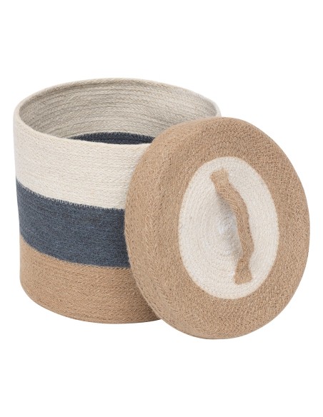 Lot De 3 Paniers En Jute Ronds Océane Atmosphera