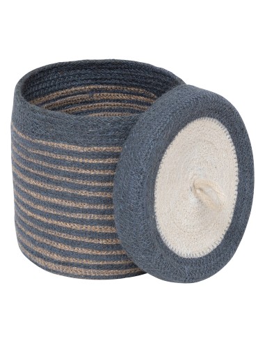 Lot De 3 Paniers En Jute Ronds Océane Atmosphera