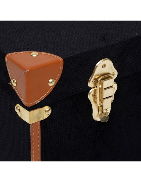 Lot De 3 Malles De Rangement Twisted Lime Atmosphera