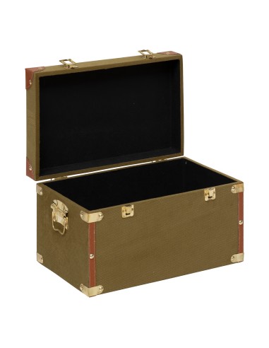 Lot De 3 Malles De Rangement Twisted Lime Atmosphera