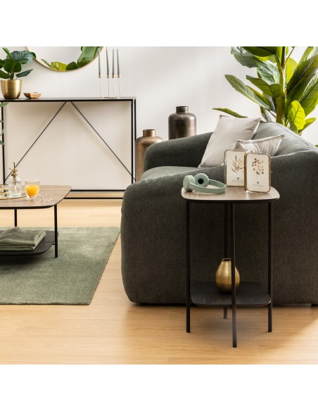 Table À Café Hodia Noire Atmosphera