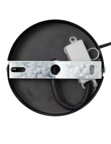 Suspension Savio D27 En Métal Noir Atmosphera