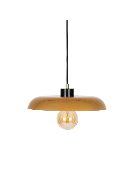 Suspension Jody D35 En Verre Ambre Atmosphera