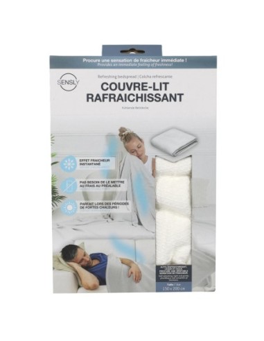 Couvre Lit Bambou Rafraîchissant 150x200 Home Deco Factory