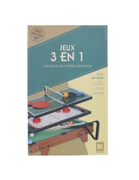 Table De Jeux 3 En 1 Home Deco Kids