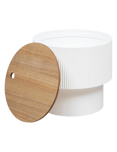 Table À Café Enola D38 Blanche Atmosphera