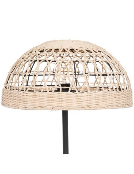 Lampadaire Droit Rory En Rotin Naturel Atmosphera