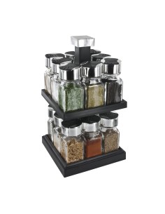 Carrousel Des Épices Carré 2 Étages Avec 16 Pots Cook Concept