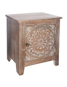 Table De Chevet 1 Porte Shirel Marron Atmosphera