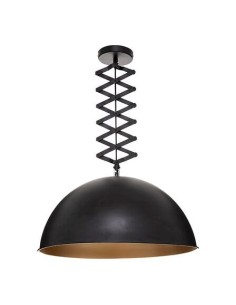 Suspension Lahti En Métal Noir Atmosphera