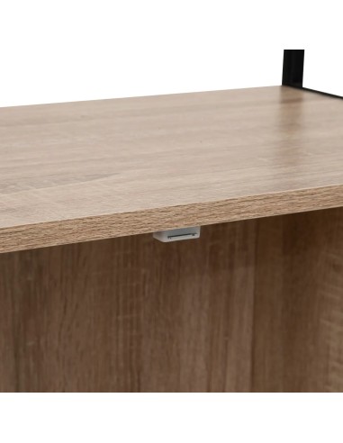 Étagère Double 2 Portes Aliaj Noir Five