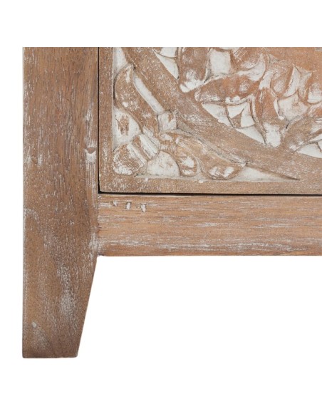 Table De Chevet 1 Porte Shirel Marron Atmosphera