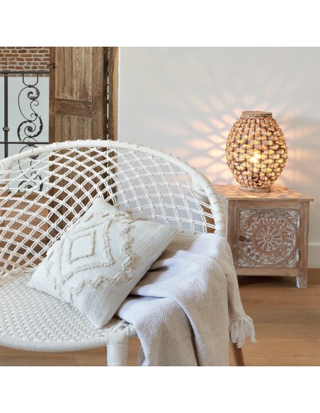 Table De Chevet 1 Porte Shirel Marron Atmosphera