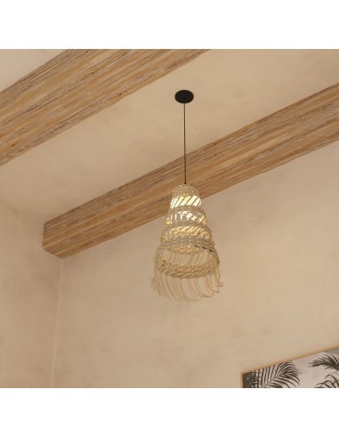 Suspension Lahys H38 Roseau Naturel Atmosphera