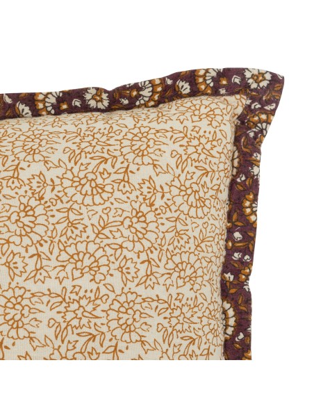 Coussin Décoratif Réversible Indie Beige Atmosphera