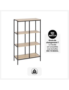 Étagère 6 Cases Aliaj Beige Five 2