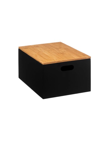 Lot De 3 Boîtes Avec couvercle En Bambou Five