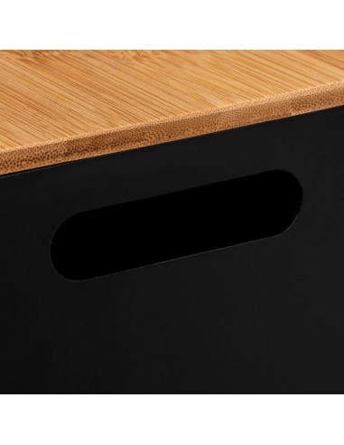 Lot De 3 Boîtes Avec couvercle En Bambou Five