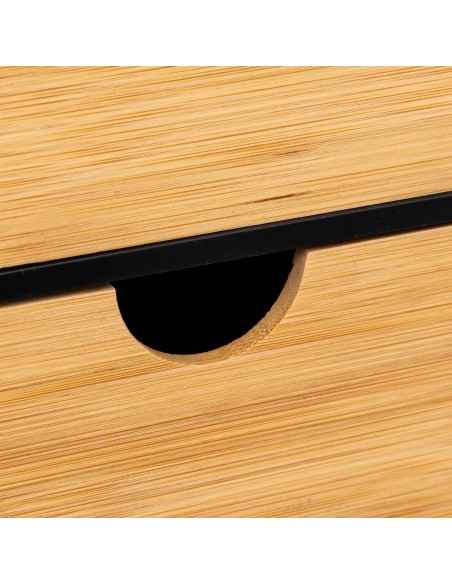 Lot De 3 Boîtes Avec couvercle En Bambou Five