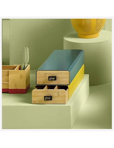 Porte Capsules Avec Tiroir Espresso x30 Blanc Five