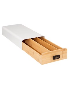 Porte Capsules Avec Tiroir Espresso x30 Blanc Five 2