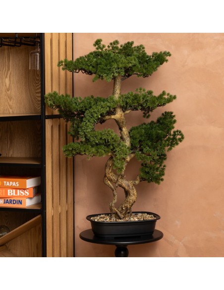 Bonsaï Artificiel En Pot Céramique Polin Atmosphera