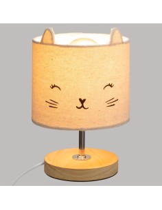 Lampe À Poser Pour Enfant Chat Toxey Atmosphera For Kids 2