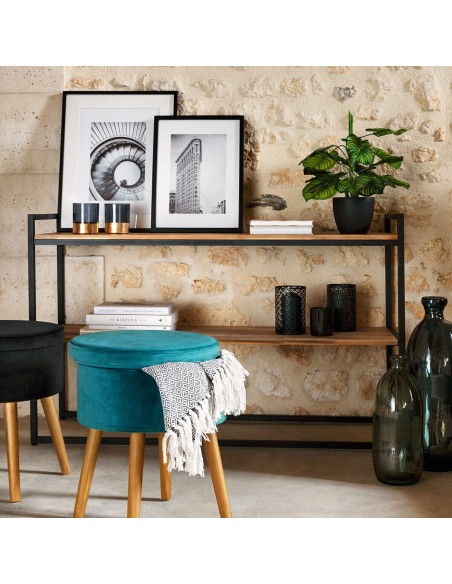 Console En Bois Et Métal Edena Atmosphera