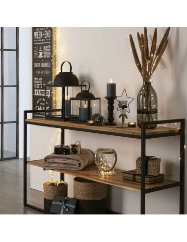 Console En Bois Et Métal Edena Atmosphera