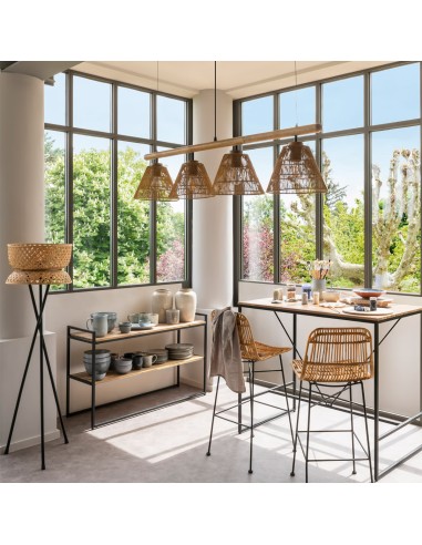 Console En Bois Et Métal Edena Atmosphera