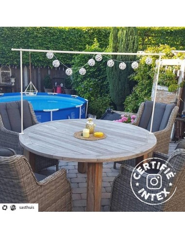 Petite Piscine Tubulaire En Métal Ronde 305x76 Intex