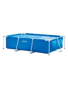 Piscine En Métal Junior Rectangulaire 220x150 Intex