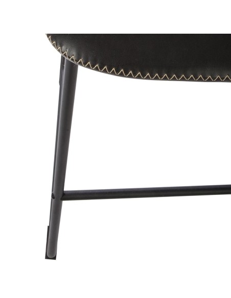 Lot De 2 Tabourets De Bar Loïs Noir Atmosphera