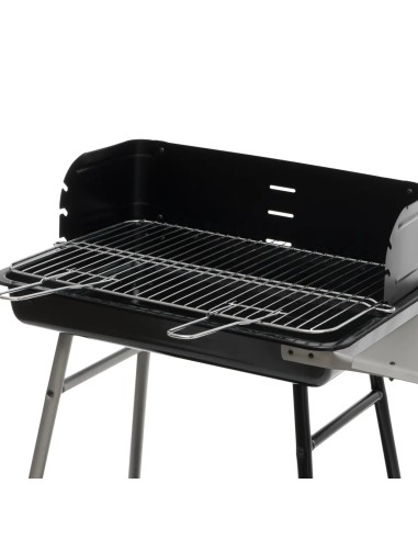Barbecue Au Charbon Azur 55 Cm Noir Neka