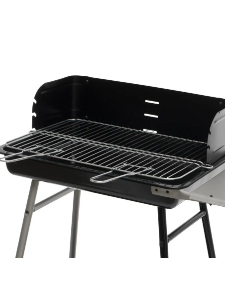 Barbecue Au Charbon Azur 55 Cm Noir Neka