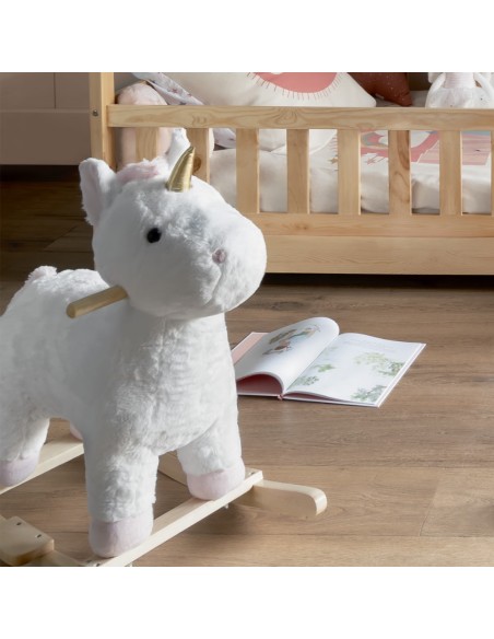 Licorne À Bascule Blanche Atmosphera For Kids