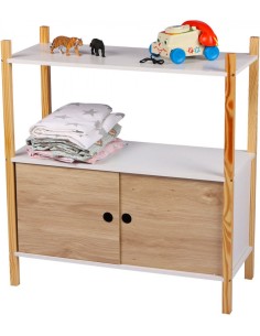 Armoire Pour Enfant Avec 2 Portes Coulissantes Judy Wild 2