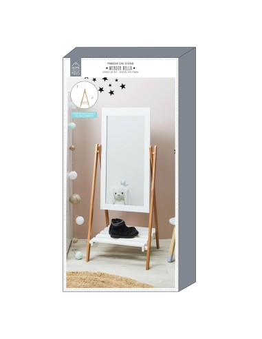 Miroir Sur Pied Bella Blanc Home Deco Kids