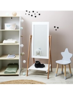 Miroir Sur Pied Bella Blanc Home Deco Kids 2
