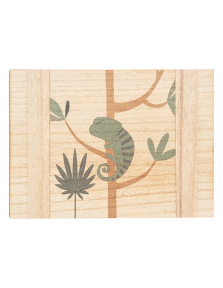 Lot De 3 Cagettes En Bois Jungle Atmosphera For Kids