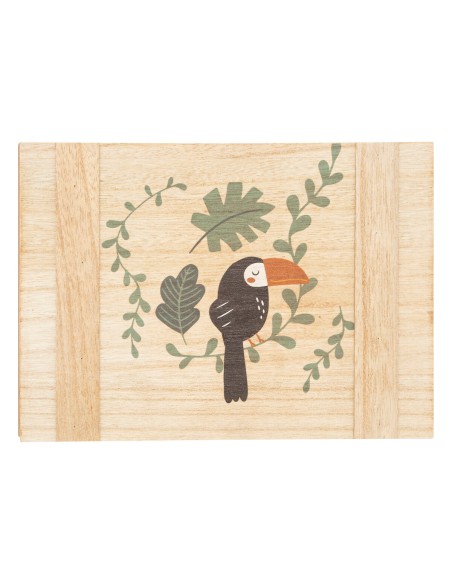 Lot De 3 Cagettes En Bois Jungle Atmosphera For Kids