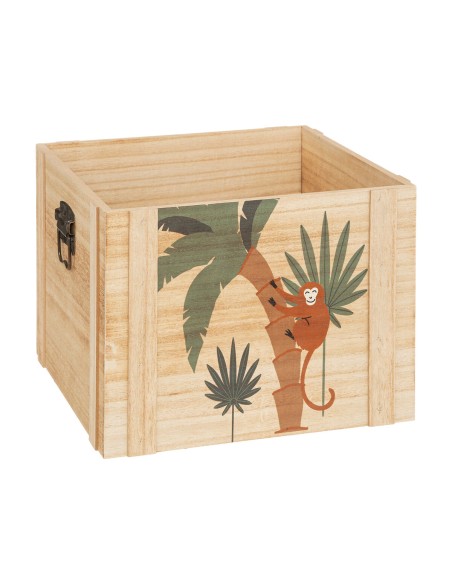 Lot De 3 Cagettes En Bois Jungle Atmosphera For Kids