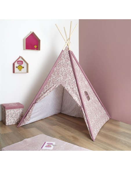 Tipi Madame Princesse Rose Home Deco Kids