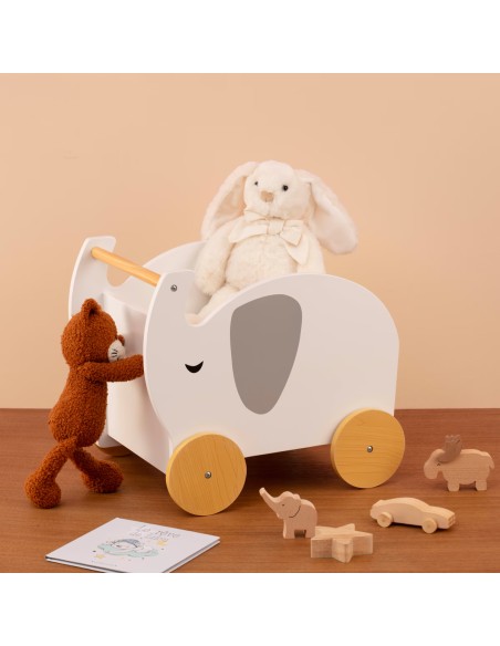 Chariot Pour Enfant Éléphant Blanc Atmosphera For Kids