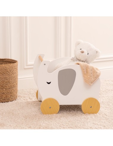 Chariot Pour Enfant Éléphant Blanc Atmosphera For Kids