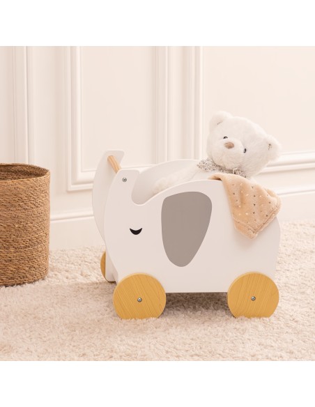 Chariot Pour Enfant Éléphant Blanc Atmosphera For Kids