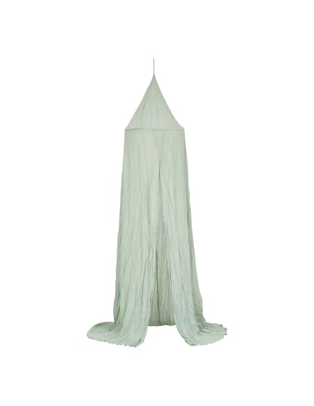 Ciel De Lit Pour Enfant Double Gaze Vert Atmosphera