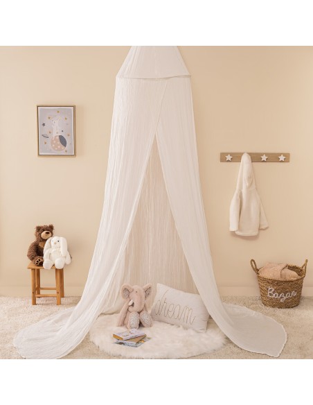 Ciel De Lit Pour Enfant Double Gaze Terracotta Atmosphera