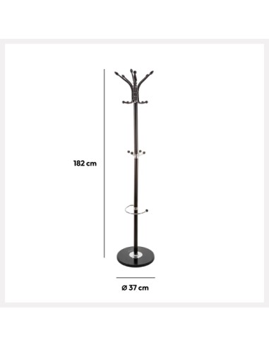 Porte Manteaux Et Parapluies En Métal Blanc Five